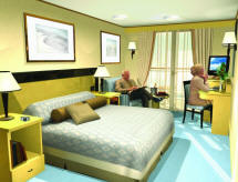 Cunard Croisiere 2010/2011 cabine britannia balcon