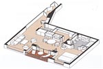 Croisiere Seven Seas Voyager Chambre Suite Voyager