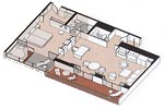 Croisiere Seven Seas Voyager Chambre Grande Suite