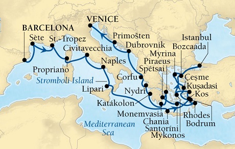 Photo du navire Seabourn Odyssey de Seabourn