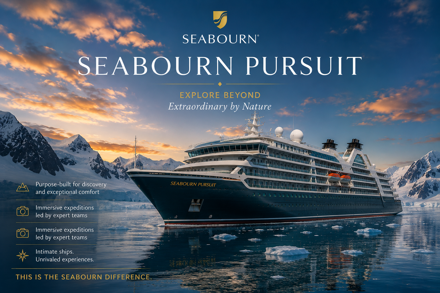 Photo du navire Seabourn Pursuit de Seabourn