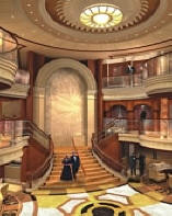 Croisieres de Luxe Cunard Croisires 2024 espace public lobby