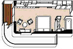 Croisieres de Luxe Regent Croisires Chambre Grand Suite